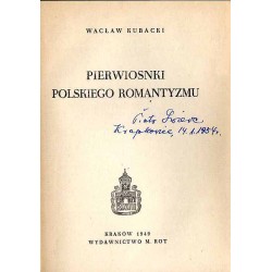 Pierwiosnki polskiego romantyzmu