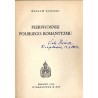 Pierwiosnki polskiego romantyzmu