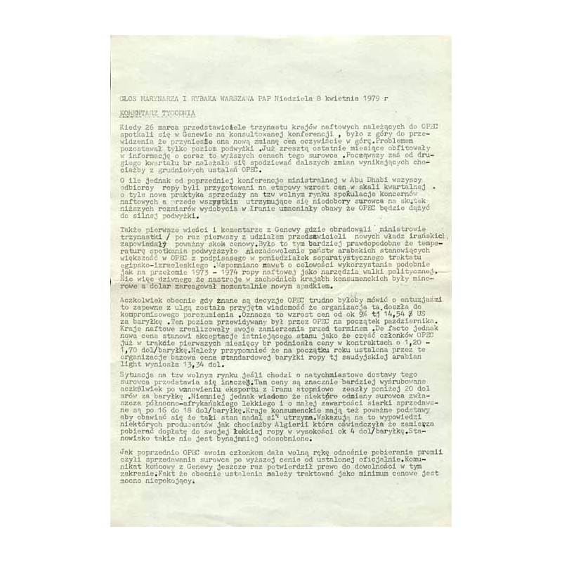 Głos Marynarza i Rybaka. (1979). (8 kwiecień 1979)