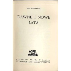 Dawne i nowe lata