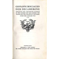 Der Decamerone. B.4-5. 2vol