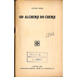 Od alchemji do chemji