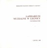 Lapidarium muzealne w Legnicy. Informator