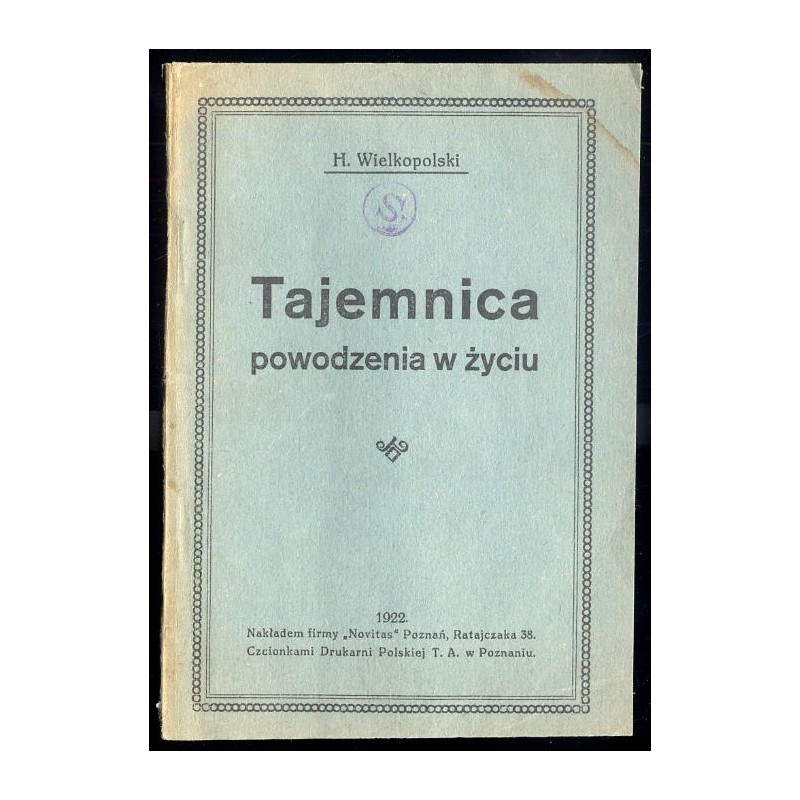 Tajemnica powodzenia w życiu