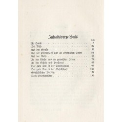 Der gute Ton für die heranwachsende Jugend