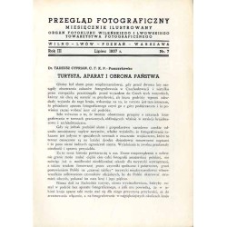 Przegląd Fotograficzny. Miesięcznik ilustrowany. Organ Fotoklubu Wileńskiego i Lwowskiego Towarzystwa Fotograficznego. R. 3 (193