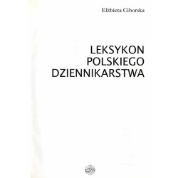 Leksykon polskiego dziennikarstwa