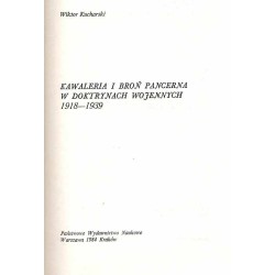 Kawaleria i broń pancerna w doktrynach wojennych 1918-1939