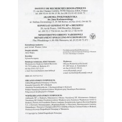 Polacy i osoby polskiego pochodzenia w siłach zbrojnych i policji państw obcych. Historia i współczesność. Materiały VI Międzyna