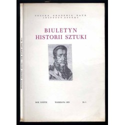 Biuletyn Historii Sztuki. R. 37 (1975). Nr 1 / Franciszek Smuglewicz / Jan Krzysztof Damel