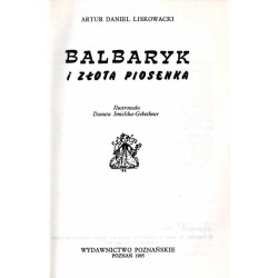 Balbaryk i złota piosenka