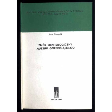 Zbiór ornitologiczny Muzeum Górnośląskiego