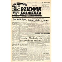 Dziennik Żołnierza. [...] Pismo żołnierzy I. Korpusu Panc.-Motorowego. R.3 (1942). Nr 124 (657) (28 września 1942) / Gen. Marian