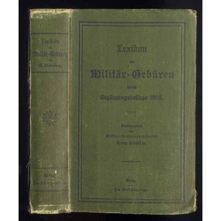 Lexikon der Militär-Gebüren