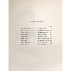 Graphik der Gegenwart. Max Liebermann, Hans Meid, Anders Zorn, Max Slevogt, Emil Orlik, Ernst Stern, Lesser Ury, Käthe Kollwitz,