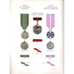 Wzory orderów i odznaczeń. Załącznik do uchwały Rady Państwa z dnia 6 stycznia 1977 (poz. 13)