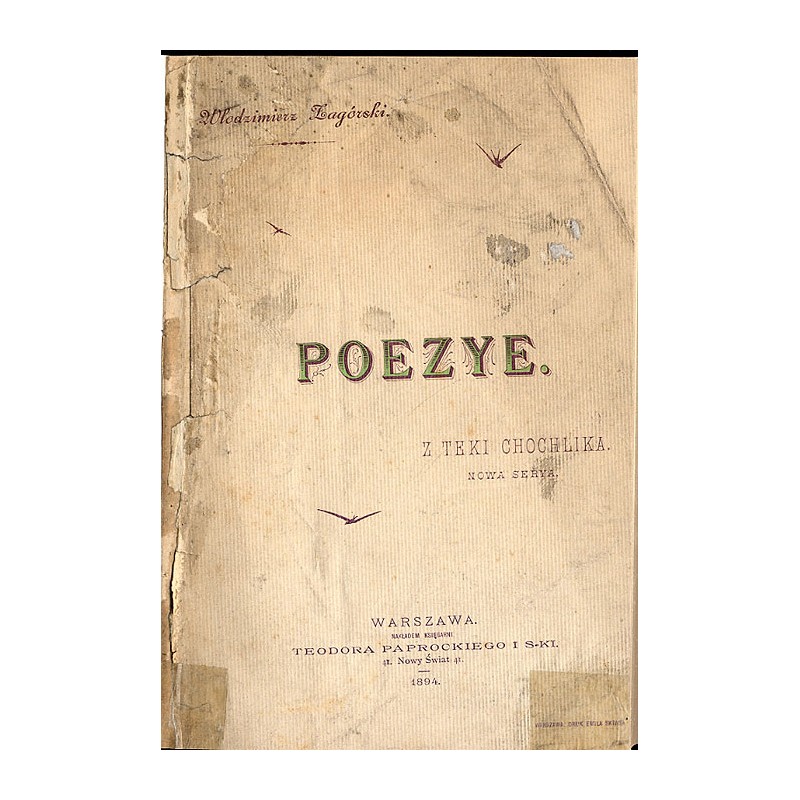 Poezye z teki Chochlika. Nowa serya