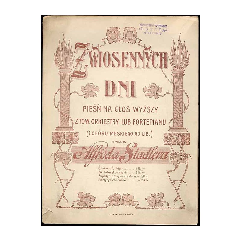 Z wiosennych dni. Op. 15