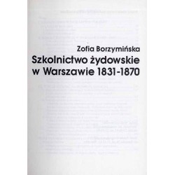 Szkolnictwo żydowskie w Warszawie 1831-1870