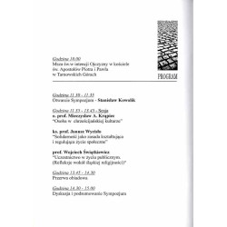 Solidarność zasadą życia społecznego. I Sympozjum Tarnogórskie