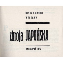 Wystawa. Zbroja japońska. Muzeum w Gliwicach, maj - sierpień 1976
