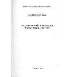 Racjonalność i konflikt wierzeń religijnych