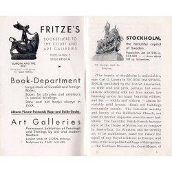 Fritze's little guide to Stockholm. What to see in Stockholm