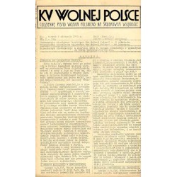 Ku Wolnej Polsce. Tygodnik Wojska Polskiego na Środkowym Wschodzie. Codzienne pismo Wojska Polskiego na Środkowym Wschodzie. 194