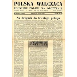 Polska Walcząca - Żołnierz polski na obczyźnie. Fighting Poland. Weekly for the Polish Forces. R.4 (1942). Nr 12 (21 marca 1942)