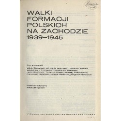 Polski czyn zbrojny w II wojnie światowej. T.2: Walki formacji polskich na Zachodzie 1939-1945
