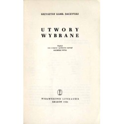 Utwory wybrane