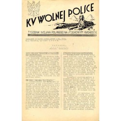 Ku Wolnej Polsce. Tygodnik Wojska Polskiego na Środkowym Wschodzie. Codzienny biuletyn informacyjny. 1942. Nr 34-B (12 marca 194
