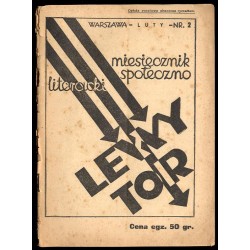 Lewy Tor. Miesięcznik społeczno-literacki. 1935. Nr 2 (Luty 1935)
