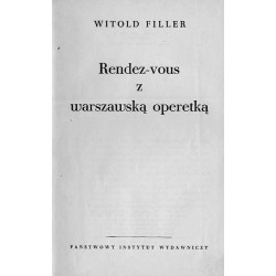 Rendez-vous z warszawską operetką