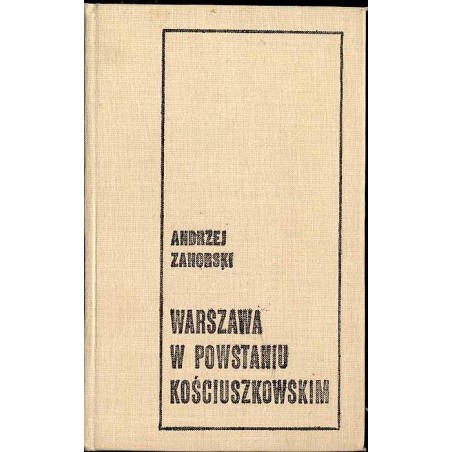 Warszawa w powstaniu kościuszkowskim