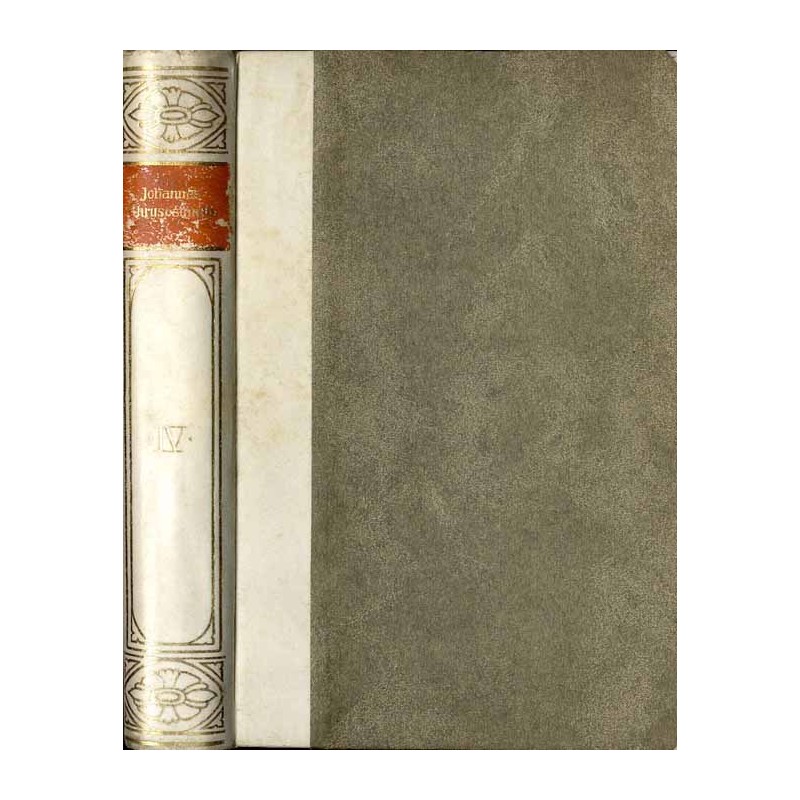 Bibliothek der Kirchenväter. Eine Auswahl Patristischer Werke in deutscher übersetzung. Reihe 1. B. 27. Chrysostomus Johannes: A