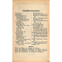[Woerl] Illustrierter Führer durch Mainz und Umgebung nebst e. Rheinfahrt von Mainz bis Bingen (Niederwald)