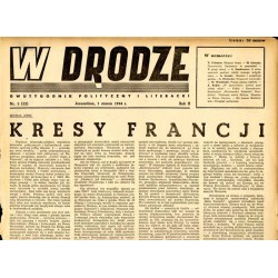 W Drodze. Dwutygodnik polityczny i literacki. R.2 (1944). Nr 5 (23) (1 marca 1944)