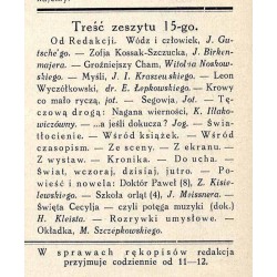 Tęcza. Ilustrowane pismo tygodniowe. R.3 (1929). Z. 15 (13 kwietnia 1929) / Mieczysław Szczepkowski / Leon Wyczółkowski / marsza