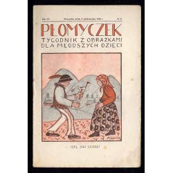 Płomyczek. Tygodnik z obrazkami dla młodszych dzieci. R.15 (1930). Nr 6 (8 października 1930)