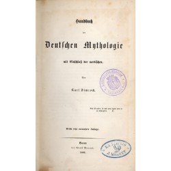 Handbuch der Deutschen Mythologie mit Einschluß der nordischen