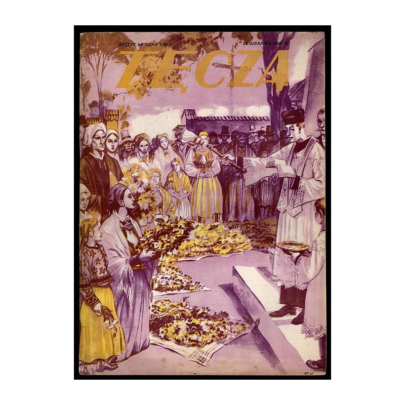 Tęcza. Ilustrowane pismo tygodniowe. R.3 (1929). Z. 34 (24 sierpnia 1929) / Bogdan Bartłomiej Nowakowski / Antoni Kozakiewicz /