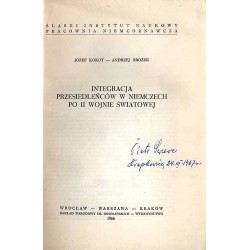 Integracja przesiedleńców w Niemczech po II wojnie światowej