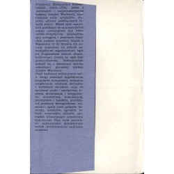 Rys historyczno-statystyczny wzrostu i stanu miasta Warszawy od najdawniejszych czasów aż do 1847 roku