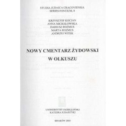 Nowy cmentarz żydowski w Olkuszu