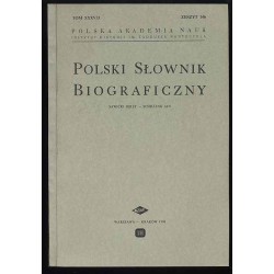 Polski słownik biograficzny. T.35/3 z.146: Sawicki Jerzy - Schilling Jan