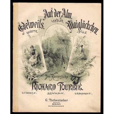 Auf der Alm. Ländler. Op. 58