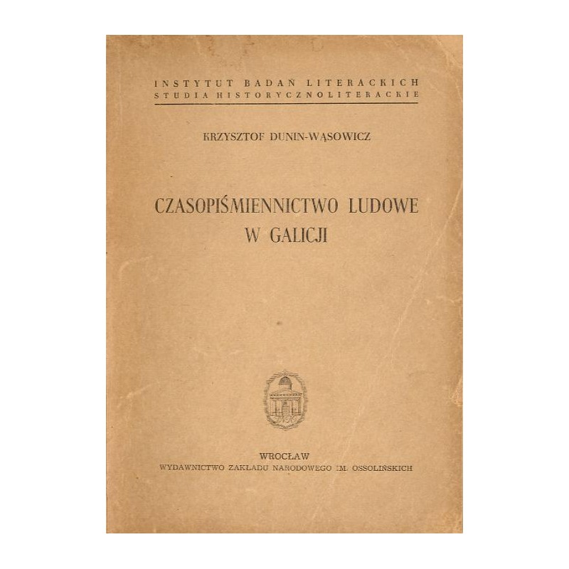 Czasopiśmiennictwo ludowe w Galicji