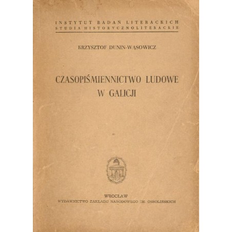 Czasopiśmiennictwo ludowe w Galicji