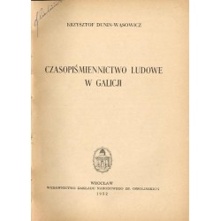 Czasopiśmiennictwo ludowe w Galicji